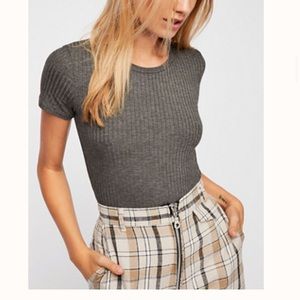 Free People Baby Rib Tee